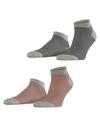 ESPRIT Fine Line  2-Pack Sneaker Socken Herren - sortiment (0020)