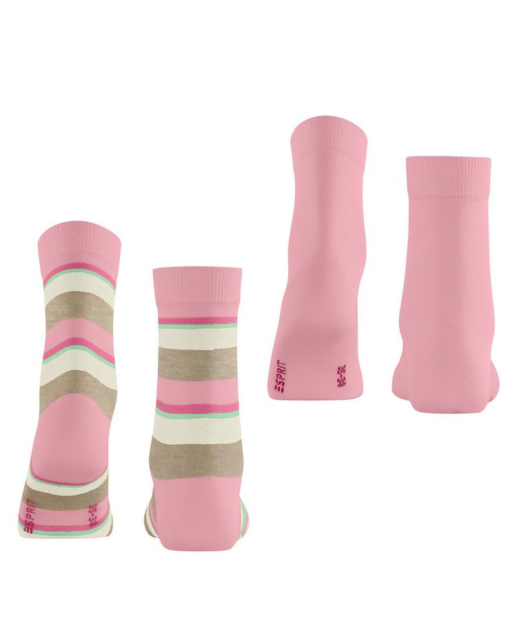 ESPRIT ESPRIT Crochet Stripe  2-Pack Socken Damen - sortiment (0020) - 0 | SportScheck