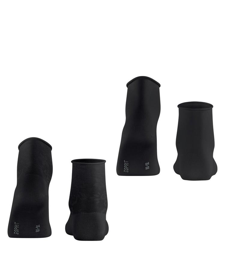 ESPRIT ESPRIT Lacy Flowers SSO  2-Pack Socken Damen - black (3000) - 0 | SportScheck