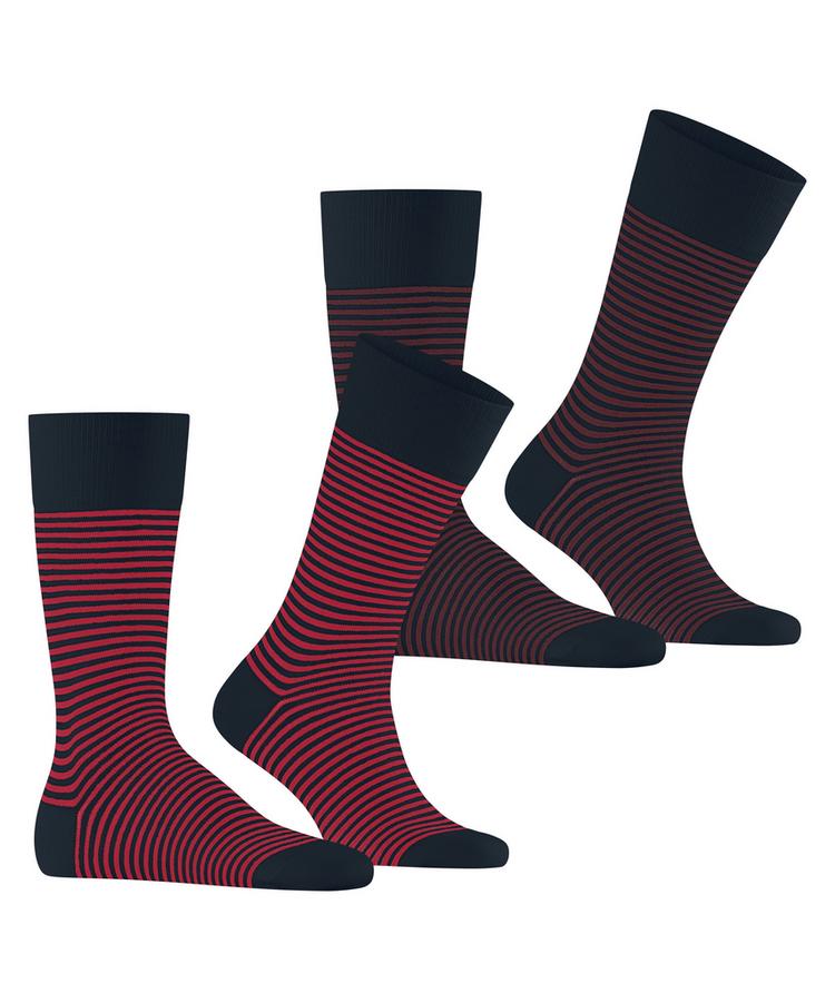 ESPRIT ESPRIT Fine Line  2-Pack Socken Herren - sortiment (0030) - 0 | SportScheck