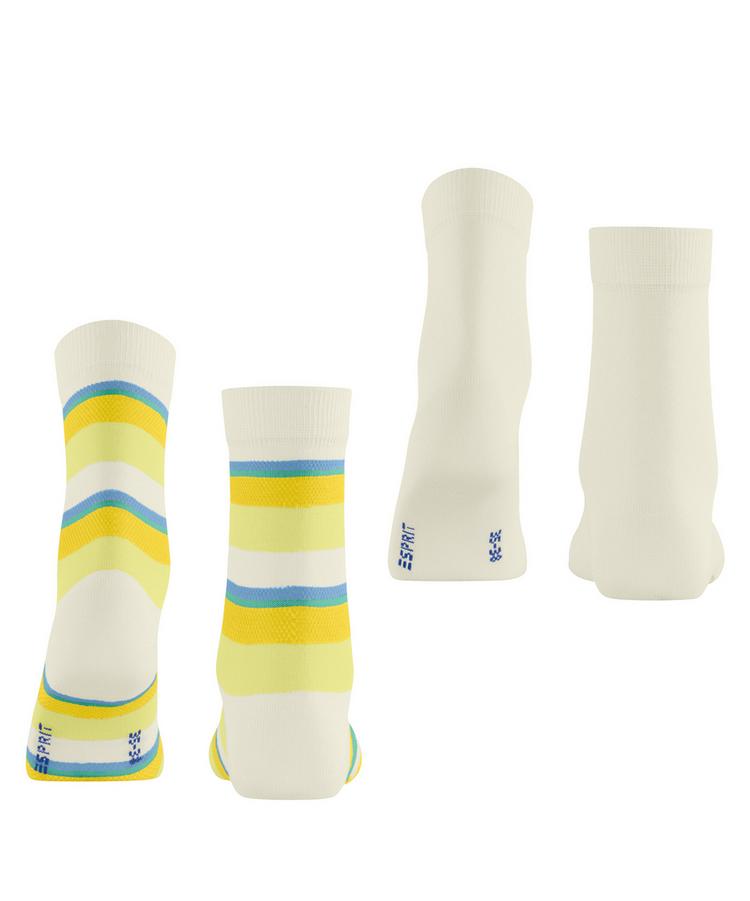 ESPRIT ESPRIT Crochet Stripe  2-Pack Socken Damen - sortiment (0030) - 0 | SportScheck