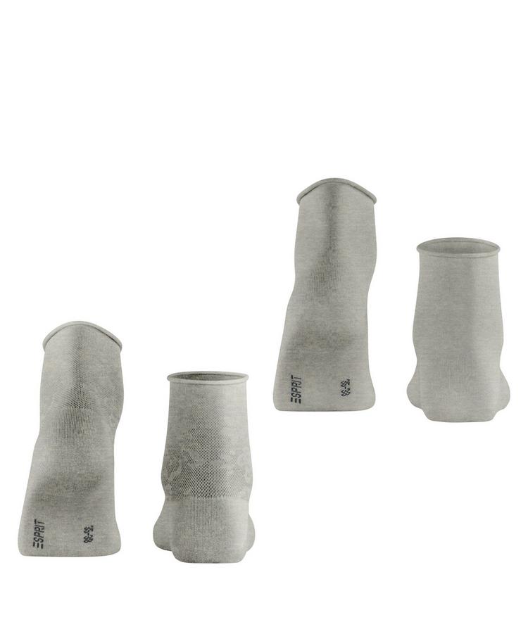 ESPRIT ESPRIT Lacy Flowers SSO  2-Pack Socken Damen - storm grey (3820) - 0 | SportScheck