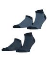 ESPRIT Fine Line  2-Pack Sneaker Socken Herren - sortiment (0040)