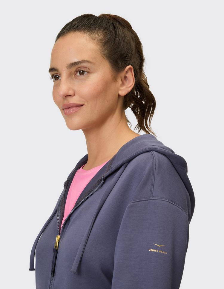 VENICE BEACH VENICE BEACH VB Caylee Sweatjacke Damen - blue mussel - 2 | SportScheck
