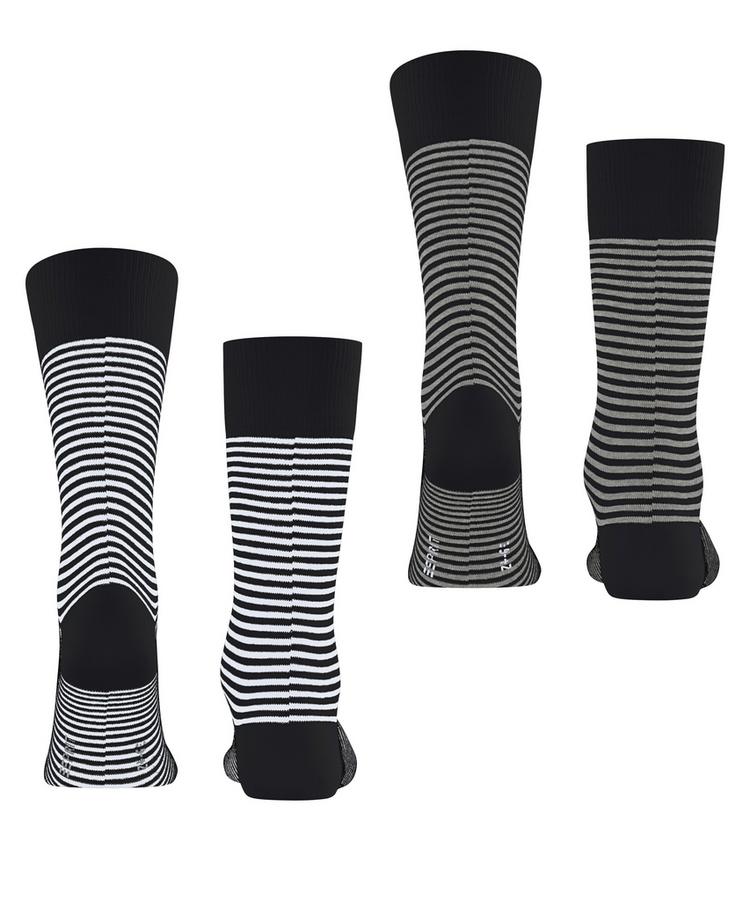 ESPRIT ESPRIT Fine Line  2-Pack Socken Herren - sortiment (0050) - 0 | SportScheck