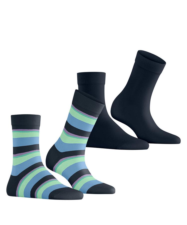 ESPRIT ESPRIT Crochet Stripe  2-Pack Socken Damen - sortiment (0050) - 0 | SportScheck