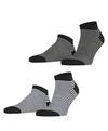 ESPRIT Fine Line  2-Pack Sneaker Socken Herren - sortiment (0050)