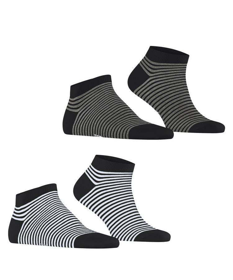 ESPRIT ESPRIT Fine Line  2-Pack Sneaker Socken Herren - sortiment (0050) - 0 | SportScheck