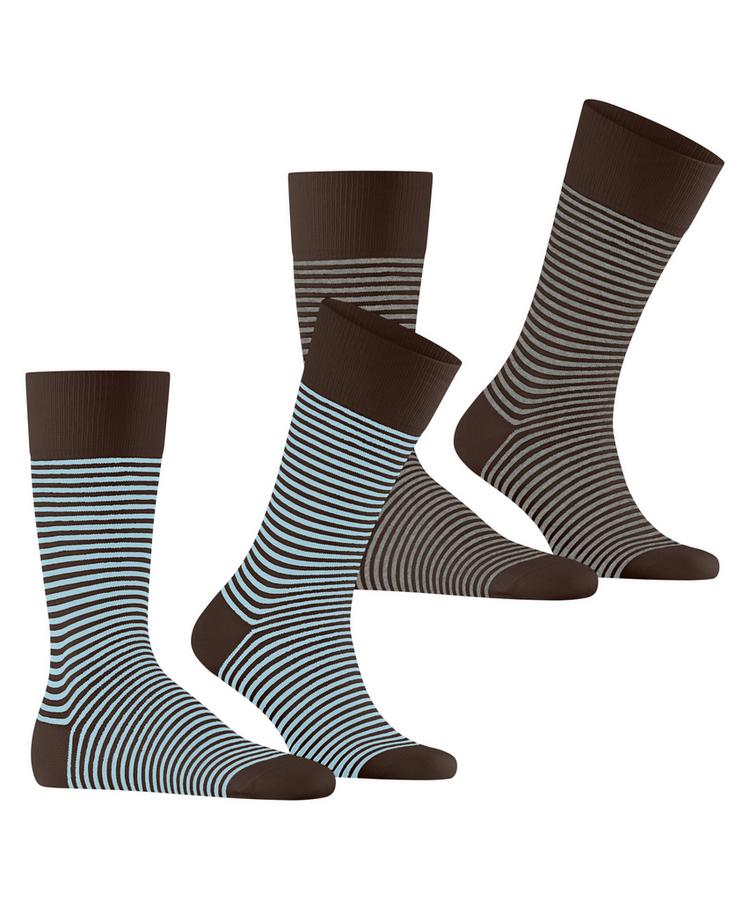 ESPRIT ESPRIT Fine Line  2-Pack Socken Herren - sortiment (0070) - 0 | SportScheck
