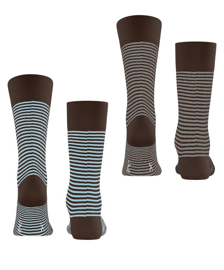 ESPRIT ESPRIT Fine Line  2-Pack Socken Herren - sortiment (0070) - 0 | SportScheck