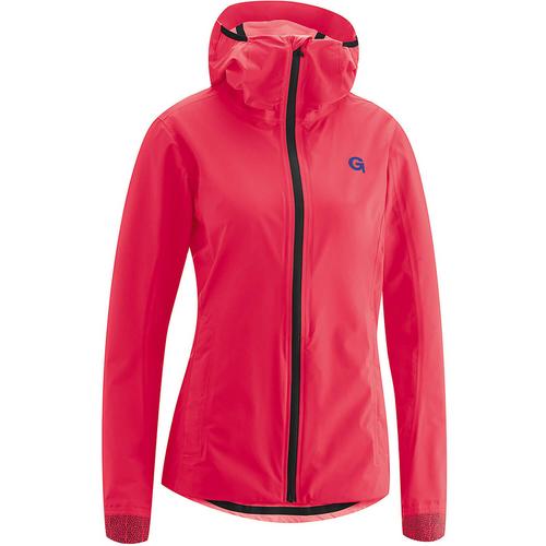 Rückansicht von Gonso Sura Regenjacke Damen Pink