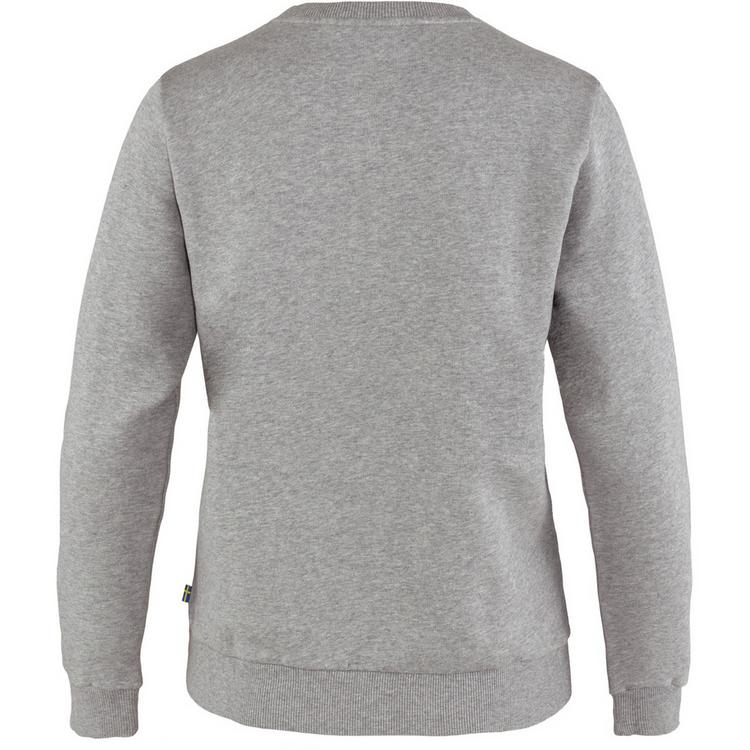 FJ&Auml;LLR&Auml;VEN FJ&Auml;LLR&Auml;VEN Fj&auml;llr&auml;ven Logo Sweater Langarmshirt Damen - Grau - 2 | SportScheck