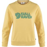 FJ&Auml;LLR&Auml;VEN Fj&auml;llr&auml;ven Logo Sweater Langarmshirt Damen - Gelb