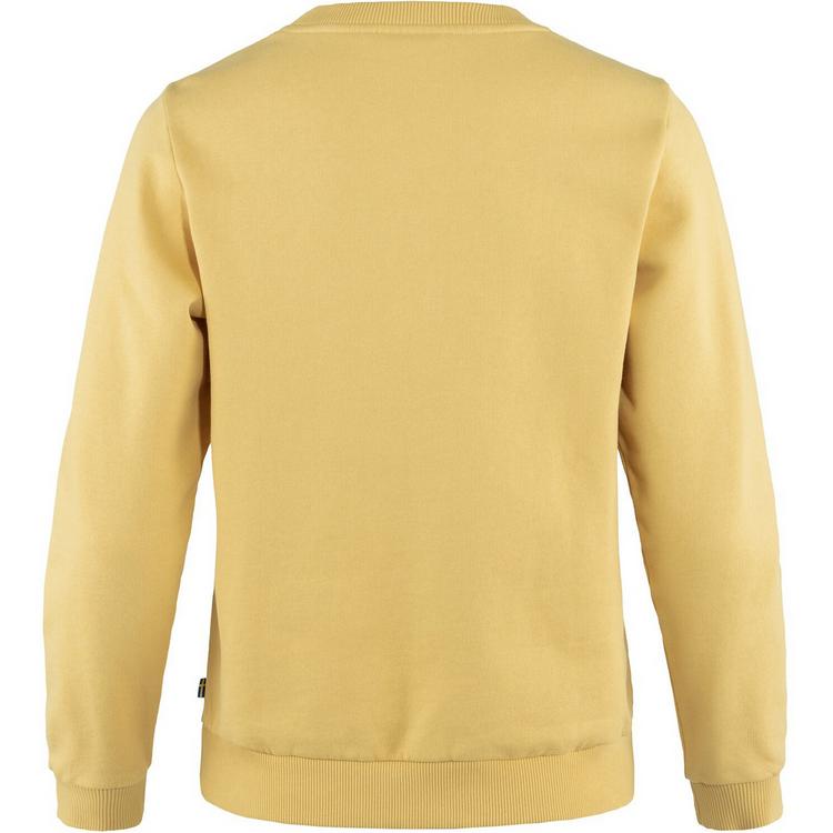 FJ&Auml;LLR&Auml;VEN FJ&Auml;LLR&Auml;VEN Fj&auml;llr&auml;ven Logo Sweater Langarmshirt Damen - Gelb - 4 | SportScheck