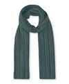 Falke Pure Cashmere Ribbed Scarf u Schal - tundra pine (7117)
