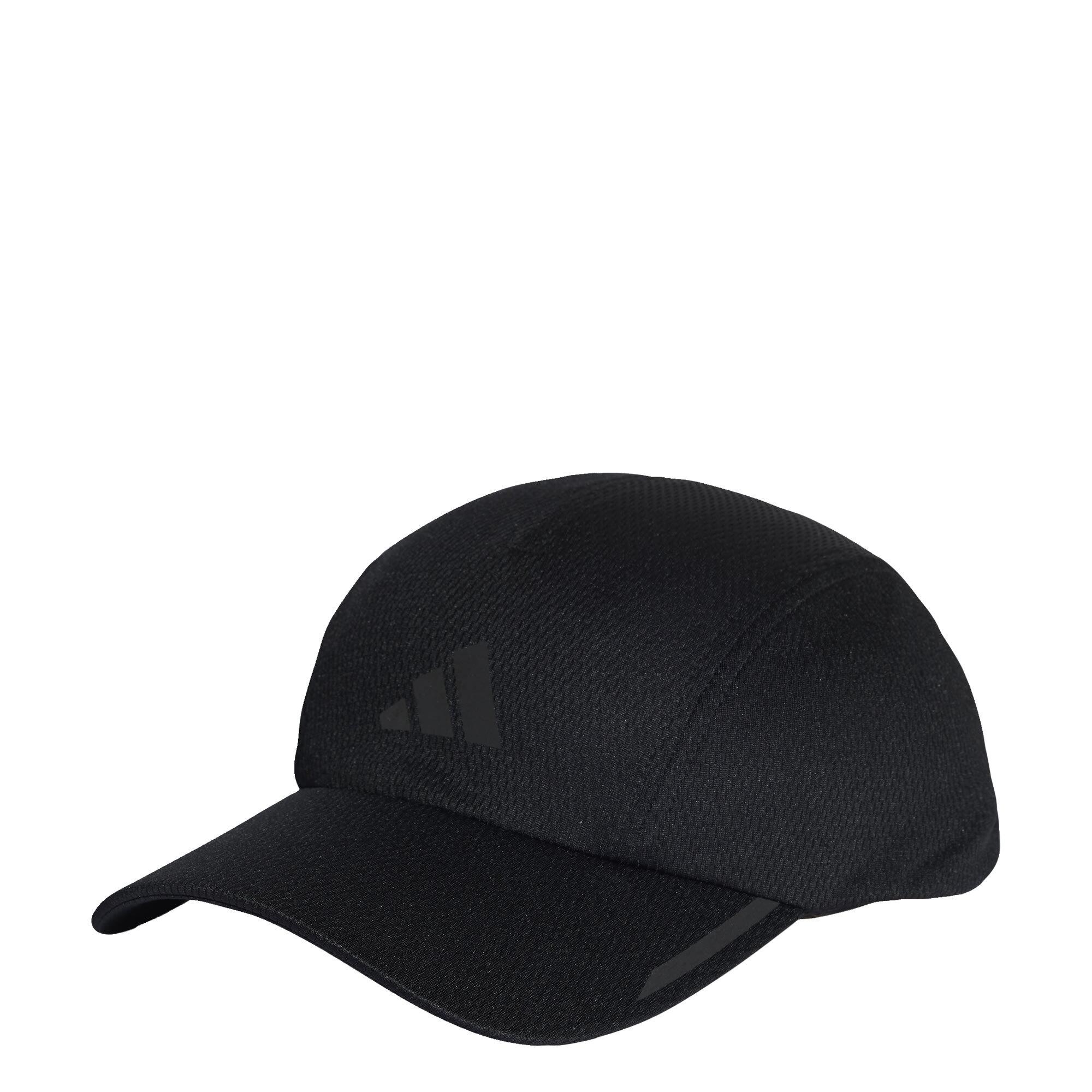 adidas Running AEROREADY Four-Panel Mesh Kappe Cap - Black / Black Reflective