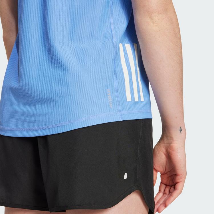 adidas adidas Own the Run Tanktop Funktionstank Damen - Blue Fusion - 1 | SportScheck