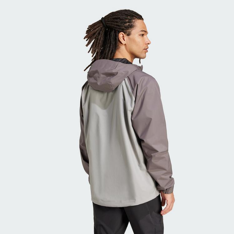 adidas adidas Terrex Multi 2L RAIN.RDY Regenjacke Outdoorjacke Herren - Charcoal Solid Grey / Charcoal / Black - 1 | SportScheck