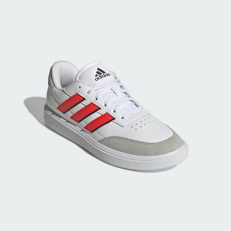 adidas adidas Courtblock Schuh Sneaker Herren - Cloud White / Bright Red / Carbon - 3 | SportScheck