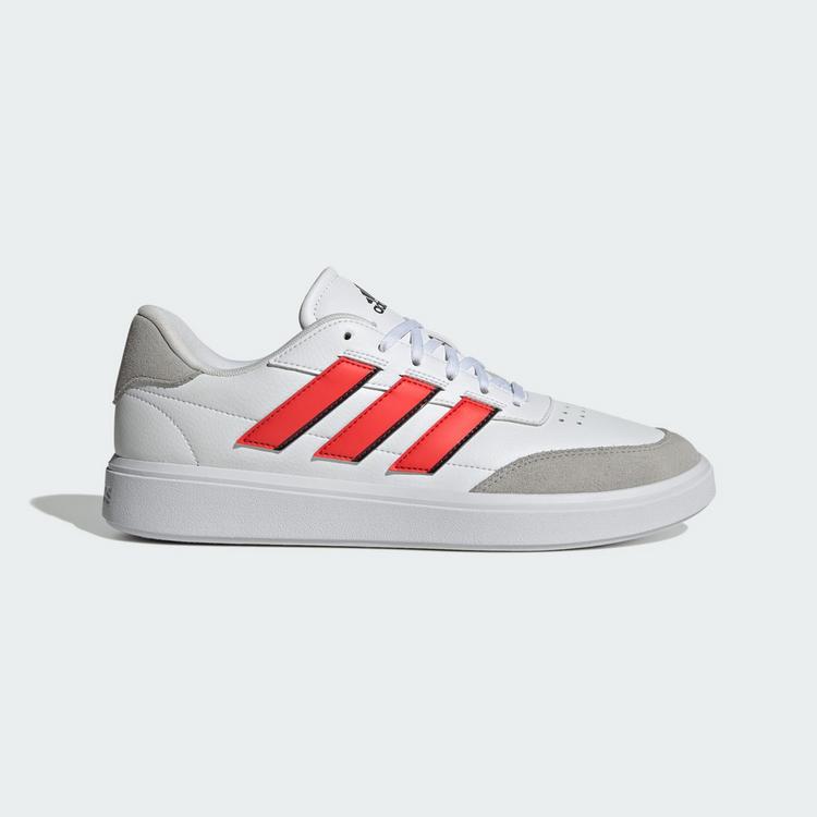 adidas adidas Courtblock Schuh Sneaker Herren - Cloud White / Bright Red / Carbon - 0 | SportScheck