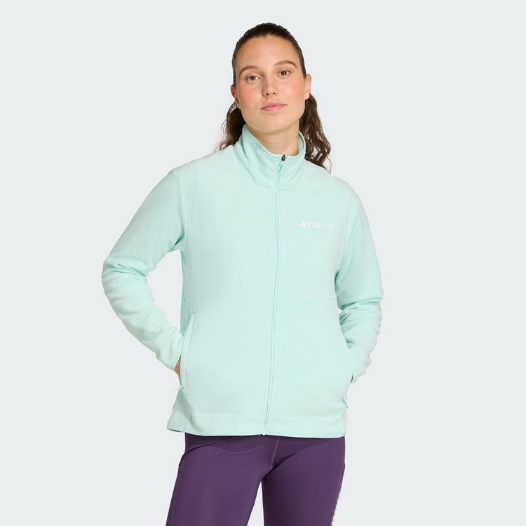 adidas adidas Terrex Multi Fleecejacke Fleecejacke Damen - Semi Flash Aqua - 0 | SportScheck