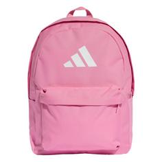 adidas Rucksack Classic 3-Streifen Logo Rucksack Daypack St Tropic Bloom / White