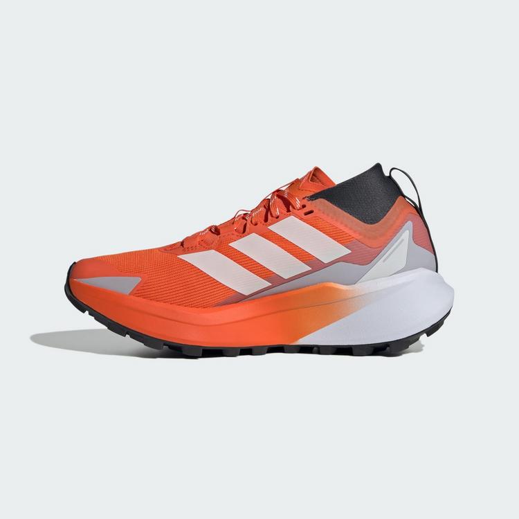 adidas adidas Terrex Agravic GTX Trailrunning-Schuh Laufschuhe Damen - Semi Impact Orange / Cloud White / Carbon - 5 | SportScheck