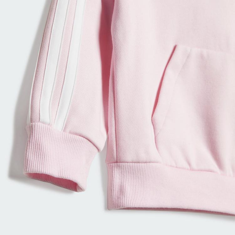 adidas adidas Essentials Kids Jogginghose Hoodie Kinder - Clear Pink / White - 0 | SportScheck