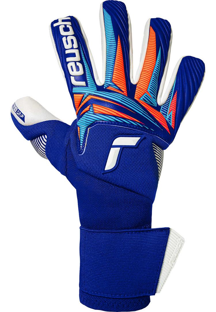 Reusch Reusch Attrakt Gold X NC Gravity Torwarthandschuhe - 4126 sharp blu/wht/shock orng - 0 | SportScheck