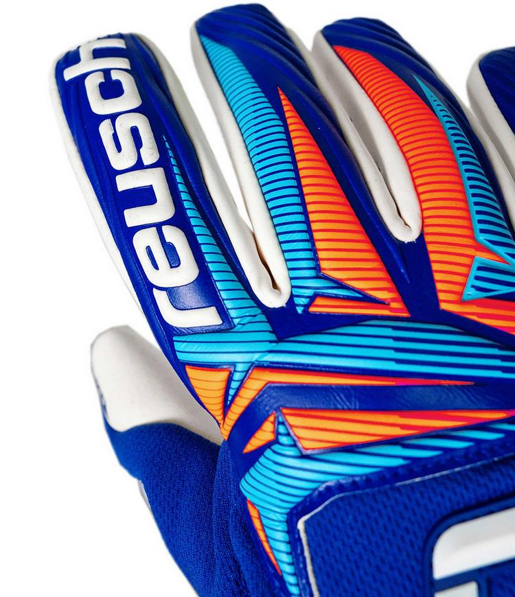 Reusch Reusch Attrakt Gold X NC Gravity Torwarthandschuhe - 4126 sharp blu/wht/shock orng - 3 | SportScheck