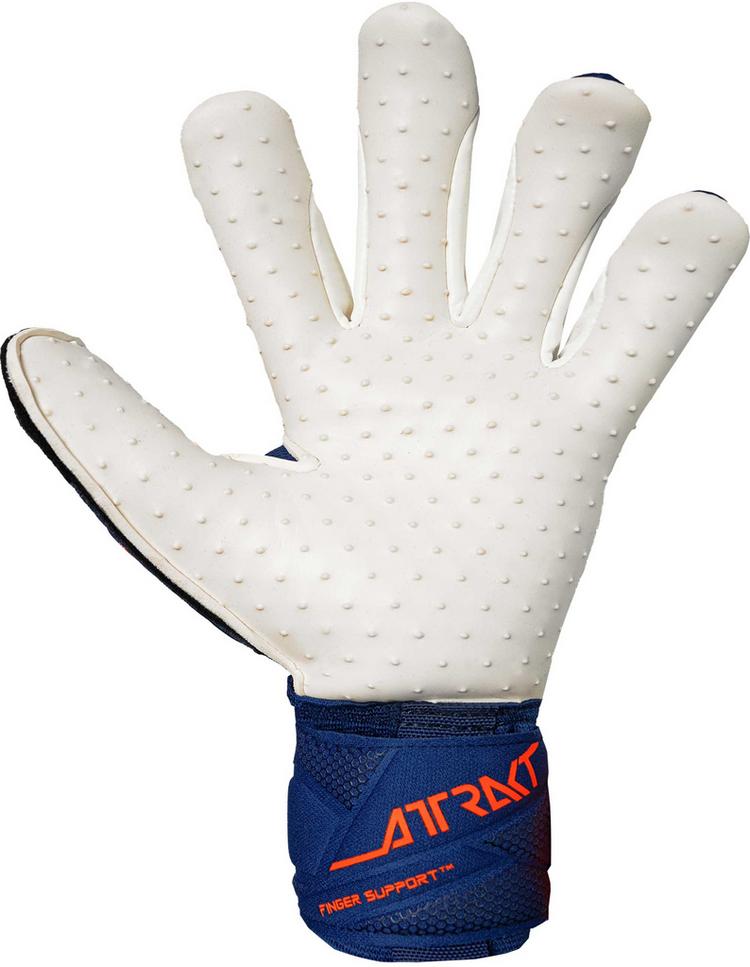 Reusch Reusch Attrakt SpeedBump Finger Support Torwarthandschuhe - 4408 premium blue/shock orange - 1 | SportScheck