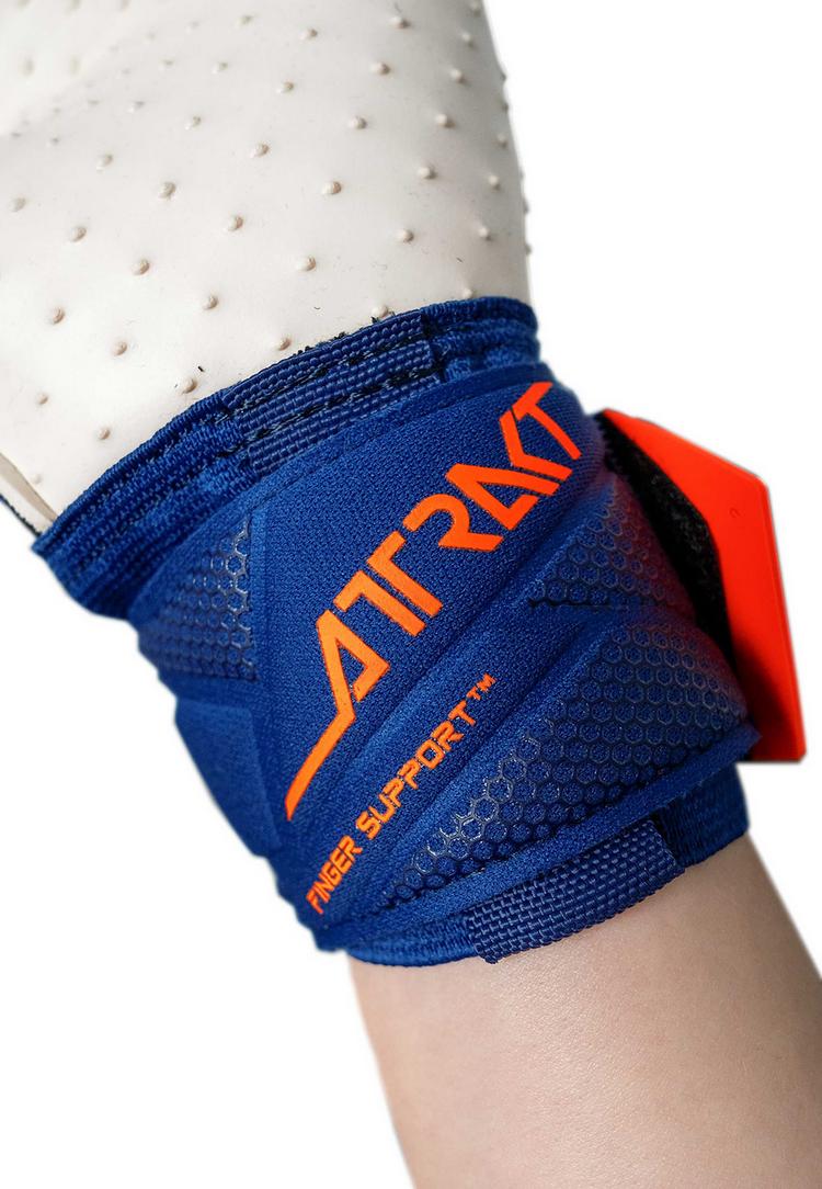 Reusch Reusch Attrakt SpeedBump Finger Support Torwarthandschuhe - 4408 premium blue/shock orange - 4 | SportScheck