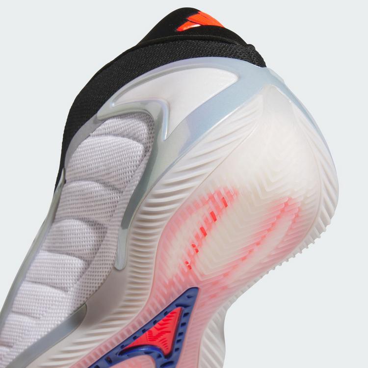 adidas adidas Anthony Edwards 2 Schuh Basketballschuhe - Cloud White / Lucid Red / Silver Metallic - 7 | SportScheck