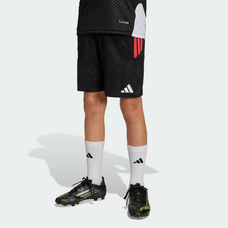 adidas adidas Tiro 26 Competition Kids Trainingsshorts Fu&szlig;ballshorts Kinder - Black / Semi Lucid Red - 0 | SportScheck