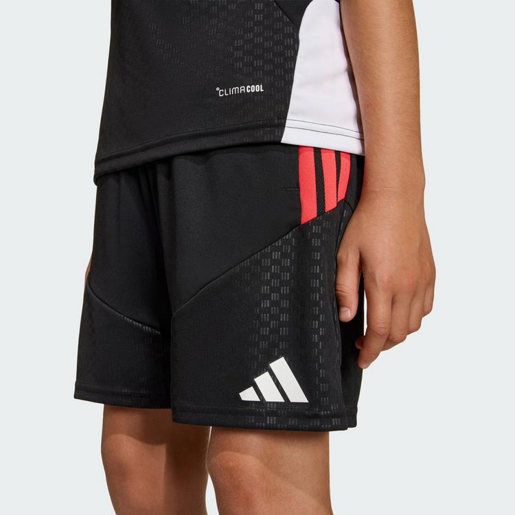 adidas adidas Tiro 26 Competition Kids Trainingsshorts Fu&szlig;ballshorts Kinder - Black / Semi Lucid Red - 0 | SportScheck