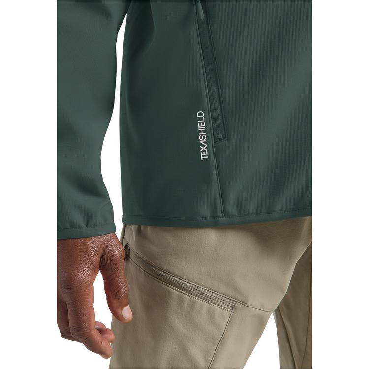 Jack Wolfskin Jack Wolfskin BORNBERG HOODY M Softshelljacke Herren - sago palm - 1 | SportScheck