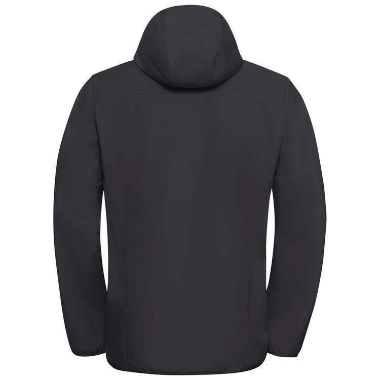 Jack Wolfskin Jack Wolfskin BORNBERG HOODY M Softshelljacke Herren - phantom / red - 0 | SportScheck