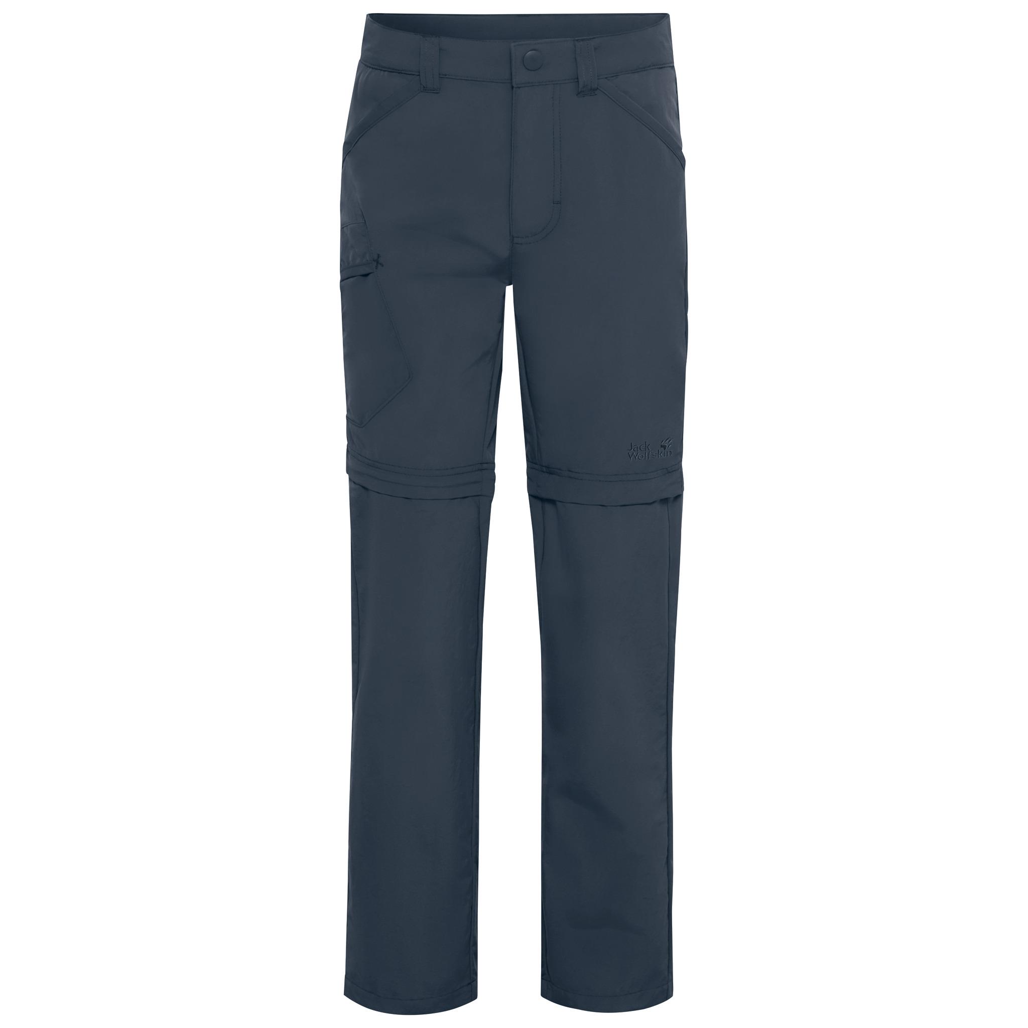 Jack Wolfskin SAFARI ZIP OFF PANTS K Funktionshose Kinder - midnight sky