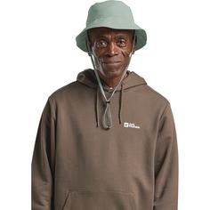 Rückansicht von Jack Wolfskin SUN HAT Hut green zinnia
