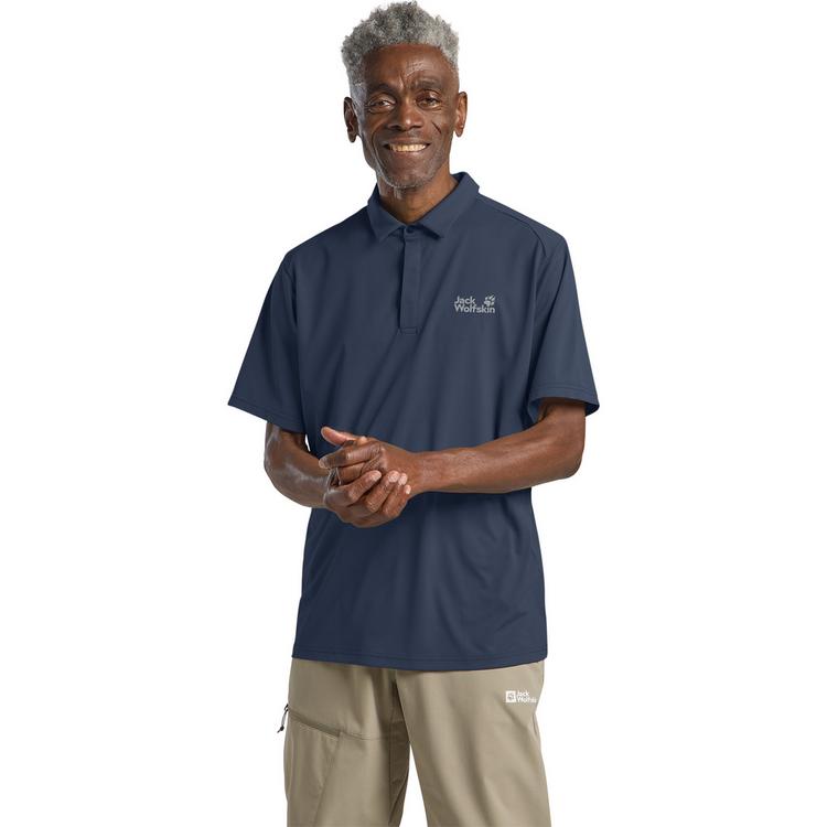 Jack Wolfskin Jack Wolfskin DELGAMI POLO M Poloshirt Herren - midnight sky - 0 | SportScheck