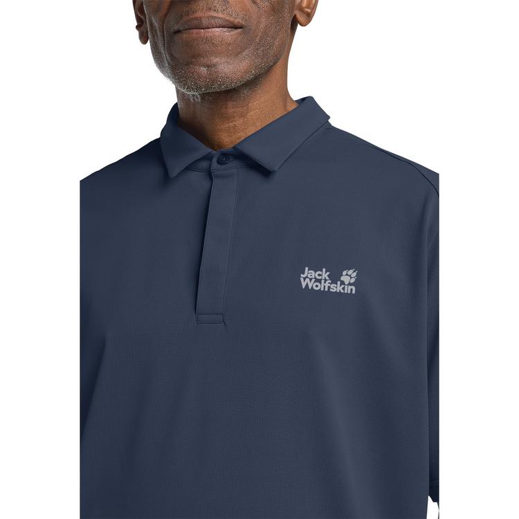 Jack Wolfskin Jack Wolfskin DELGAMI POLO M Poloshirt Herren - midnight sky - 0 | SportScheck
