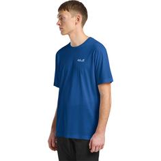 Rückansicht von Jack Wolfskin VONNAN S/S T M Funktionsshirt Herren blue orchid