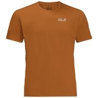 Jack Wolfskin DELGAMI S/S M Funktionsshirt Herren - autumn leaves