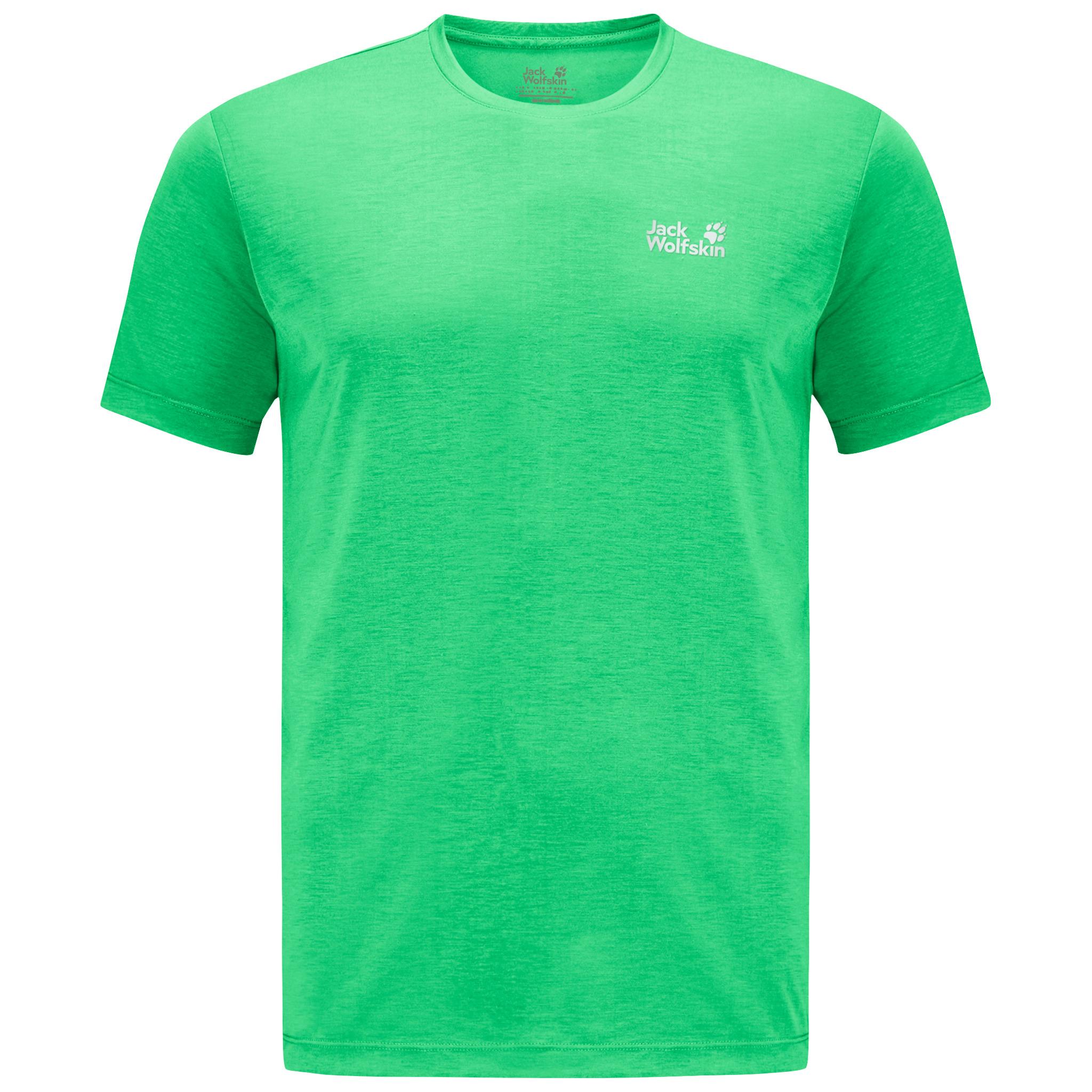 Jack Wolfskin VONNAN S/S T M Funktionsshirt Herren - lizard