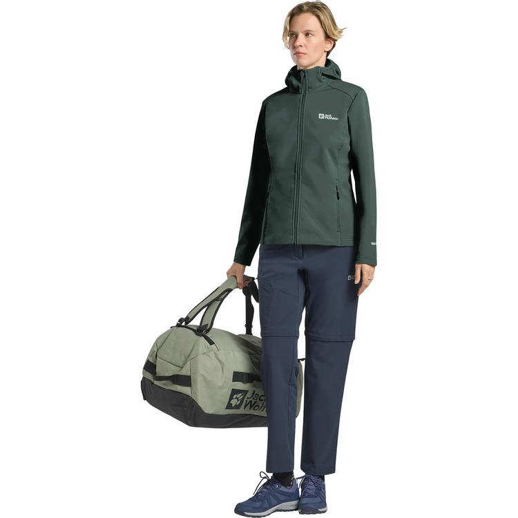 Jack Wolfskin Jack Wolfskin BORNBERG HOODY W Softshelljacke Damen - sago palm - 2 | SportScheck