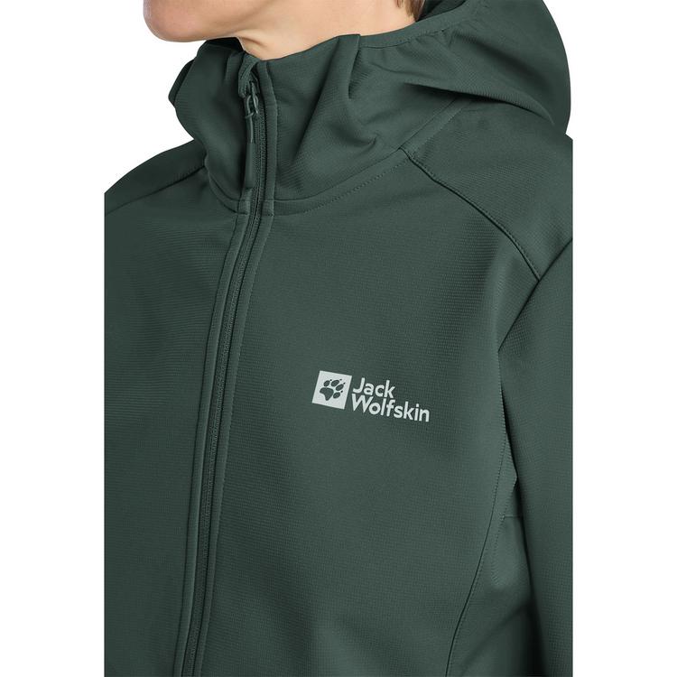 Jack Wolfskin Jack Wolfskin BORNBERG HOODY W Softshelljacke Damen - sago palm - 2 | SportScheck