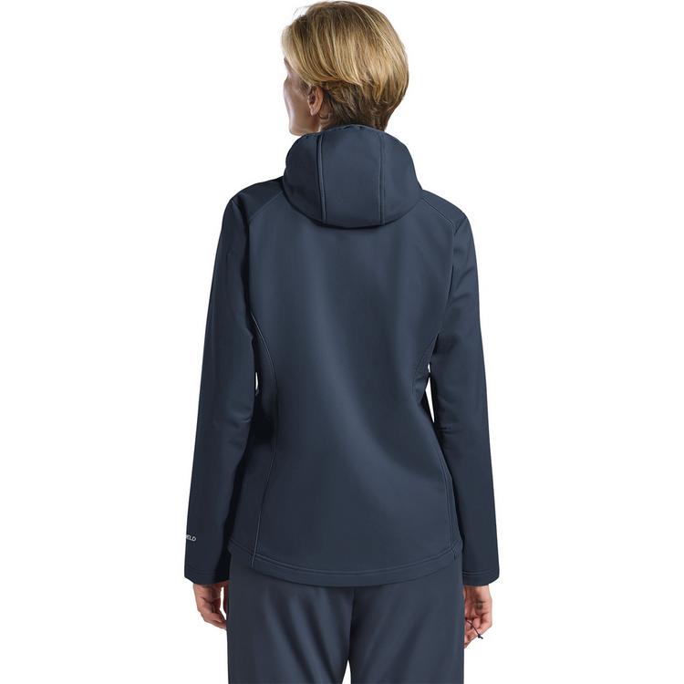 Jack Wolfskin Jack Wolfskin BORNBERG HOODY W Softshelljacke Damen - midnight sky / grey - 1 | SportScheck