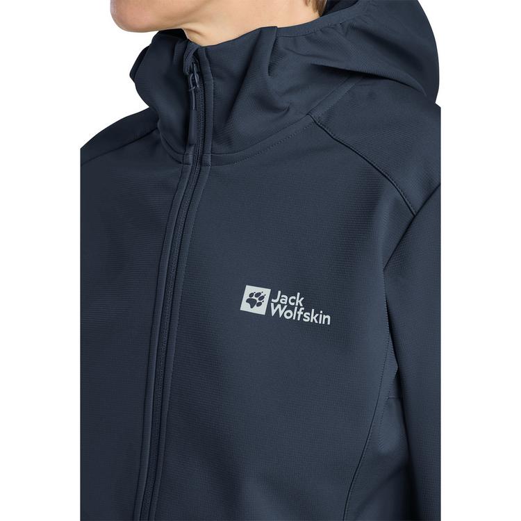 Jack Wolfskin Jack Wolfskin BORNBERG HOODY W Softshelljacke Damen - midnight sky / grey - 2 | SportScheck