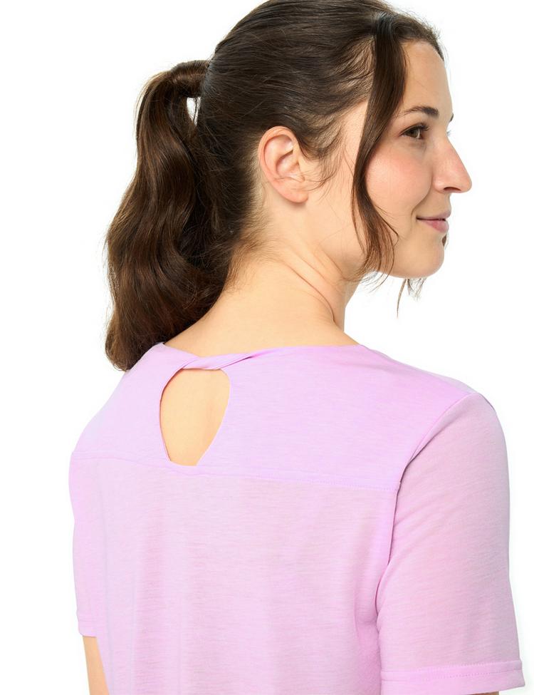 VAUDE VAUDE Women's Skomer Hiking T-Shirt II T-Shirt Damen - raspberry - 1 | SportScheck