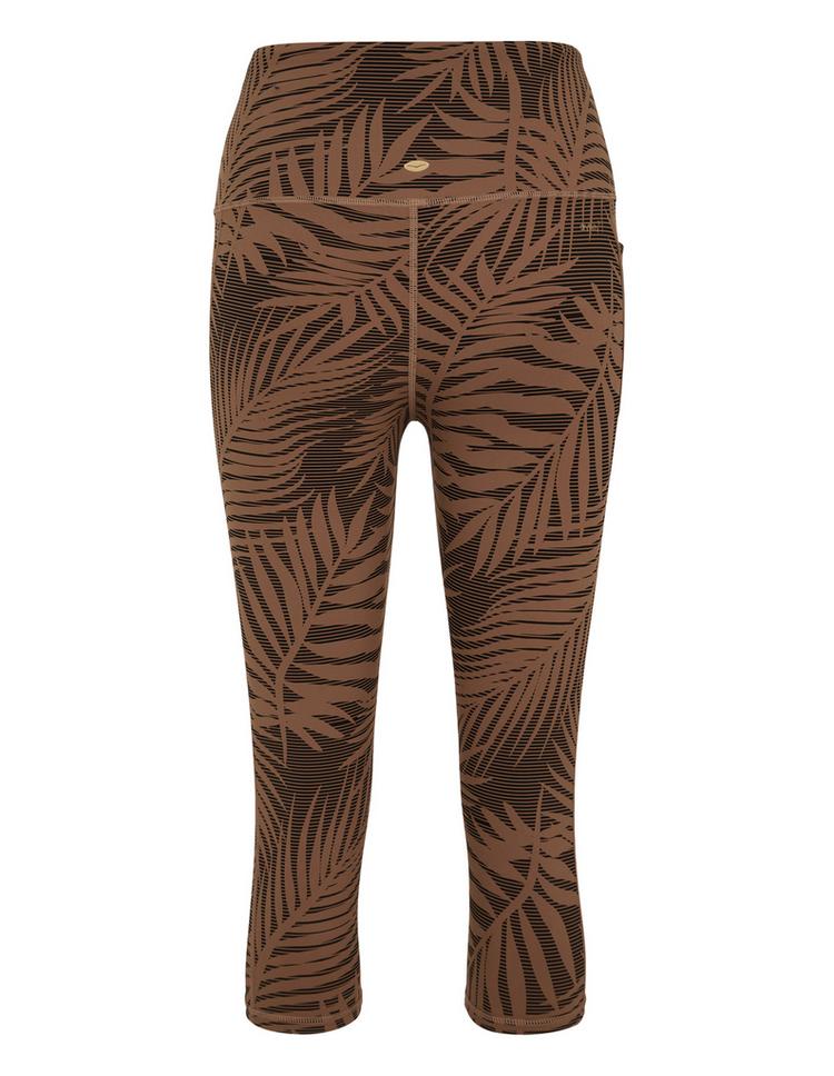 VENICE BEACH VENICE BEACH VB Amelia Leggings Damen - AOP palm nougat - 1 | SportScheck